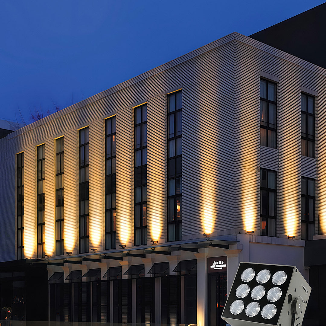 Architectural Square LED Wall Wash Light – IP67 Waterproof Outdoor Luminaire