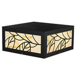 Square Waterproof Led Modern Solar Outdoor Deck Post Lights Pillar Light