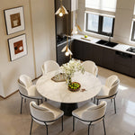 Artisan Ceramic Flower Chandelier for Staircases and Grand Interiors