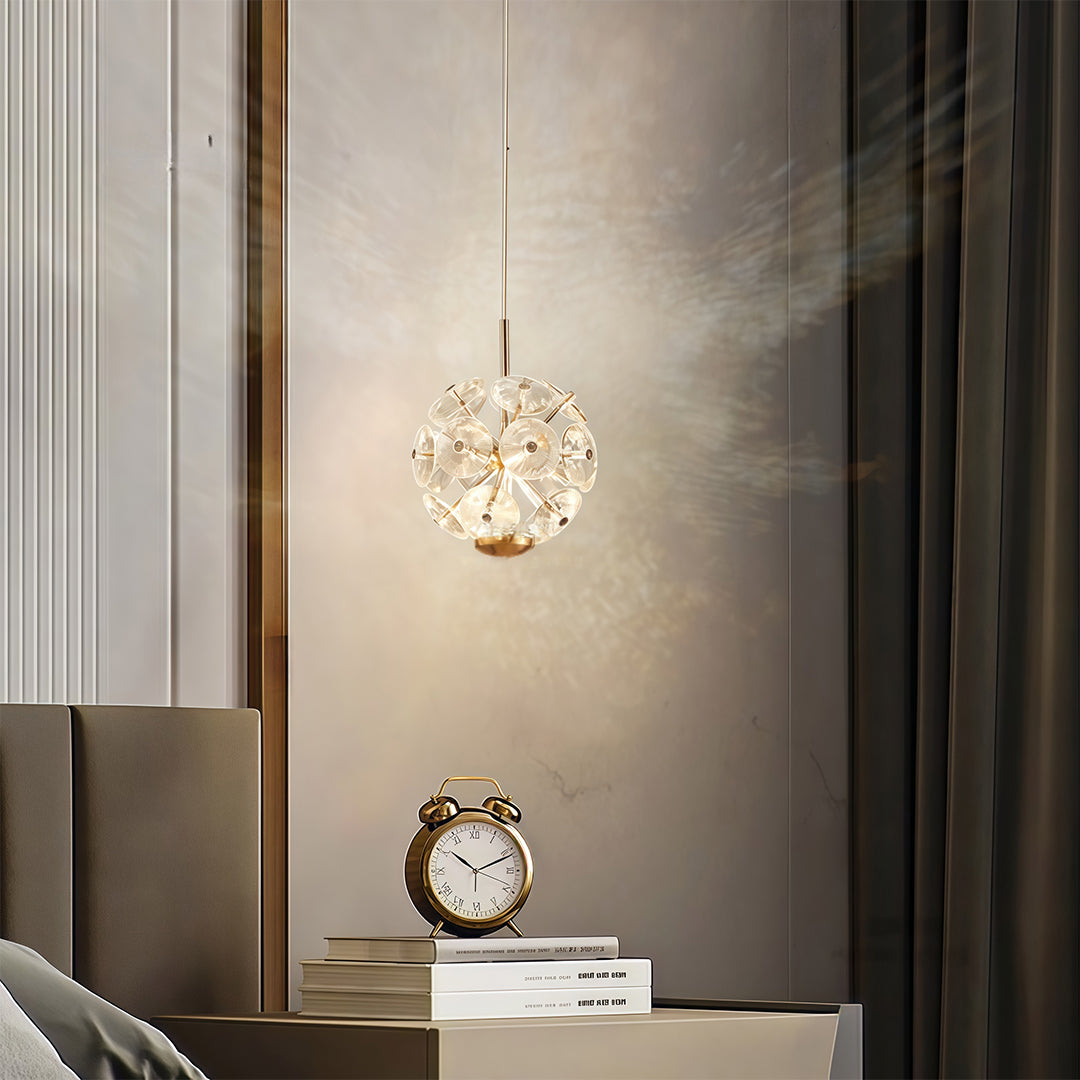 Luxury Crystal Staircase Chandelier with Gold Iron Frame, Modern High Ceiling Light