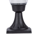 Luma Bollard Outdoor Pathway Light in Black Aluminum