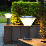 Modern Minimalist LED Bollard Light for Garden Pathways