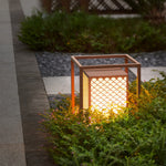 Marble LED Bollard Light for Courtyards, Walkways, and Gardens