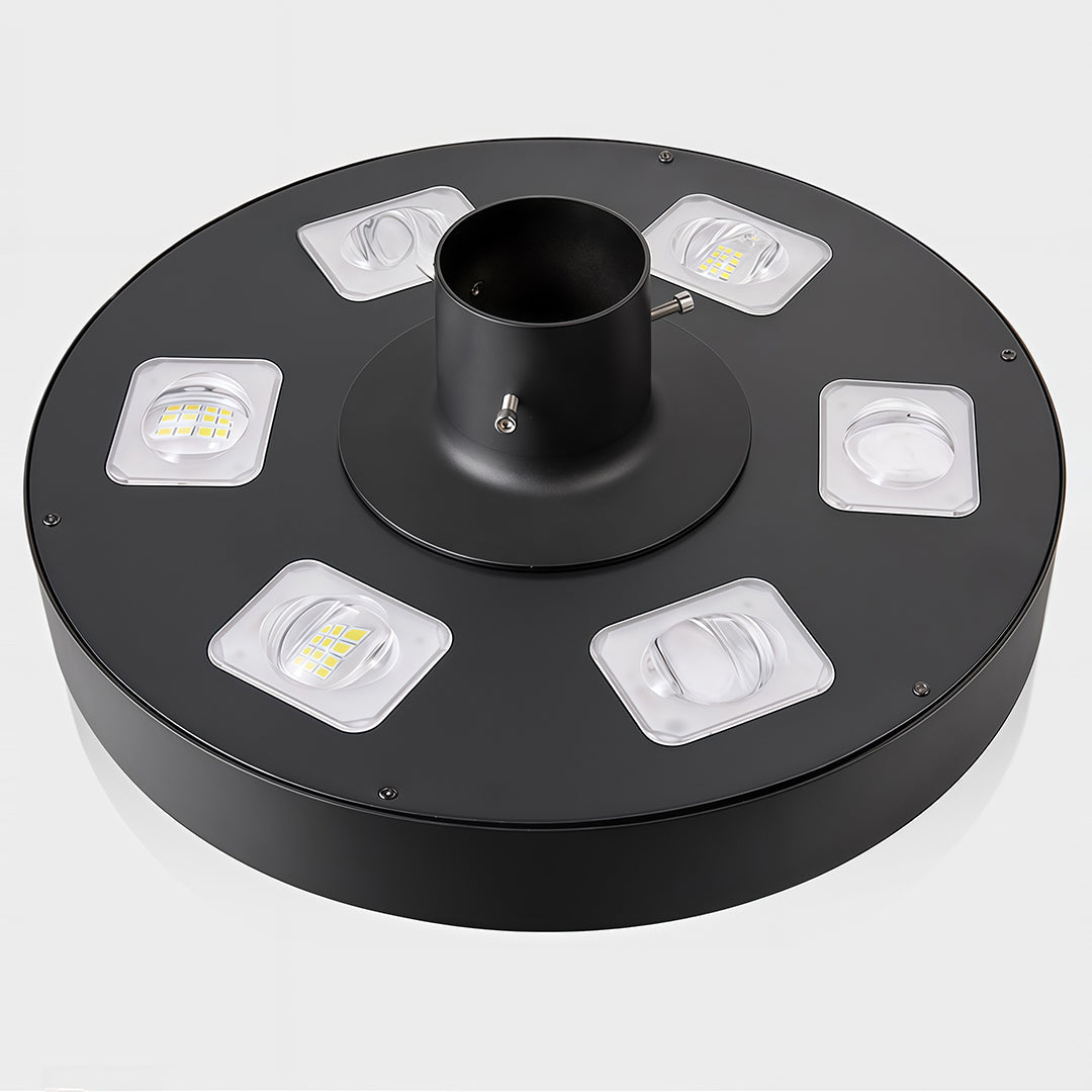 Solar LED High Pole Light for Outdoor Garden and Pathway Illumination
