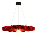 Acoustic Felt Chandelier with Adjustable Drop for Modern Interiors