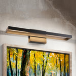 Modern Black LED Vanity Light Bar for Bathroom and Art Display