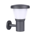 Modern Outdoor Wall Sconce with Curved Arm – Waterproof LED Garden Light