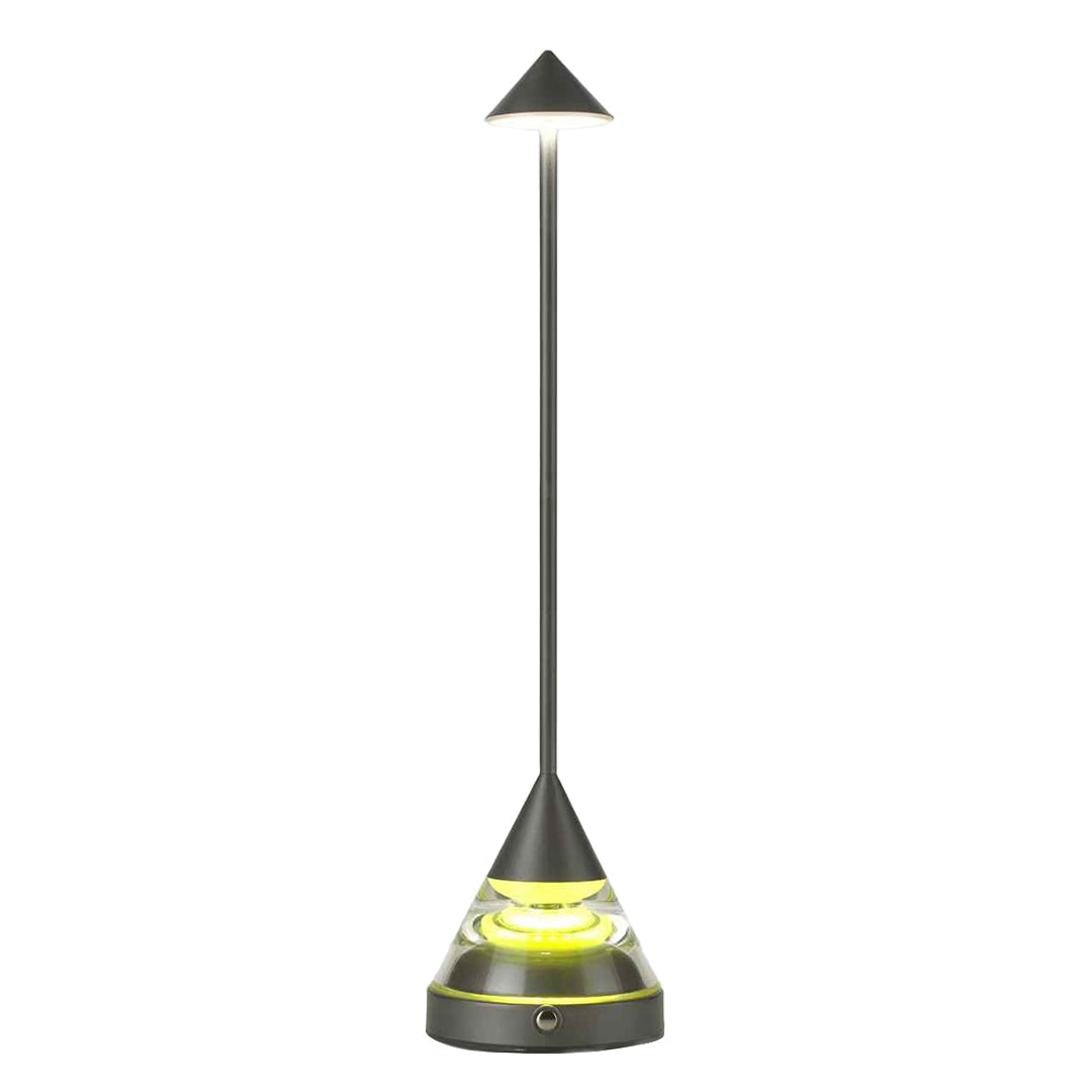 Aurora Spire LED Table Lamp – Modern Minimalist Aluminum & Iron Accent Light