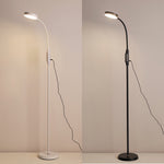 Minimalist LED Floor Lamp for Reading and Piano with Touch Control