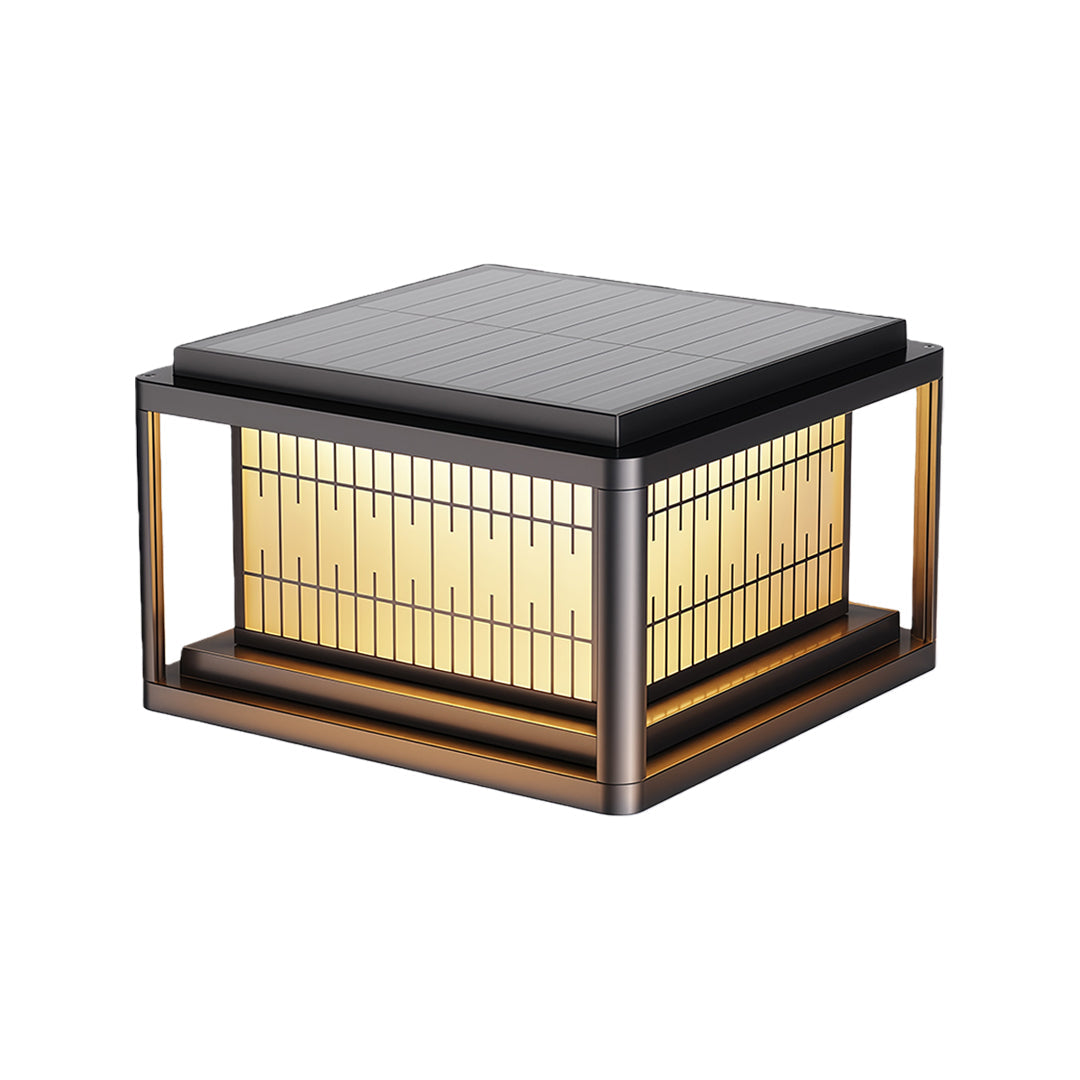 Modern Outdoor Pillar Lights Waterproof LED Column Lamp for Courtyard