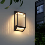 Vertical Ripped Acrylic LED Outdoor Wall Light, Modern Waterproof Sconce