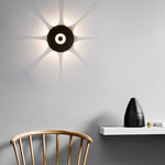 Modern LED Wall Washer Sconce in Black, IP65 Waterproof for Outdoor and Indoor Spaces