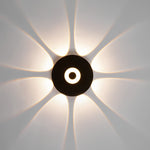 Modern LED Wall Washer Sconce in Black, IP65 Waterproof for Outdoor and Indoor Spaces