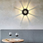 Modern LED Wall Washer Sconce in Black, IP65 Waterproof for Outdoor and Indoor Spaces