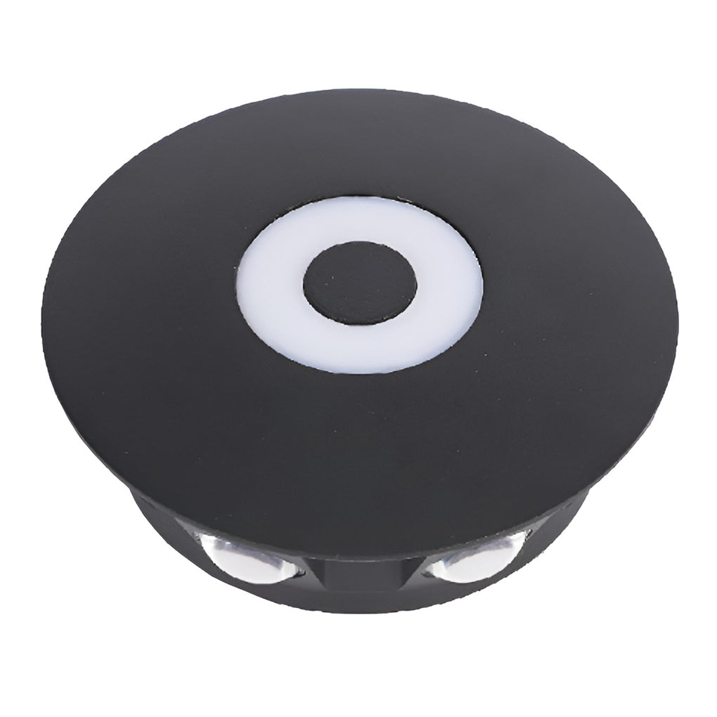 Modern LED Wall Washer Sconce in Black, IP65 Waterproof for Outdoor and Indoor Spaces