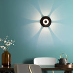 Modern LED Wall Washer Sconce in Black, IP65 Waterproof for Outdoor and Indoor Spaces