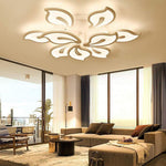 Lumière Botanica LED Flush Mount Ceiling Light in Metal and Acrylic