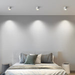Round Foldable LED Spotlight with Adjustable Head for Ceiling and Wall