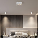 Modern Square Recessed LED Downlight with Adjustable Iron Trim