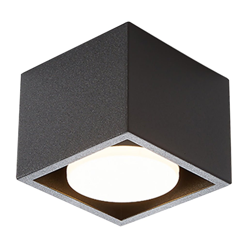 Modern Square Recessed LED Downlight with Adjustable Iron Trim