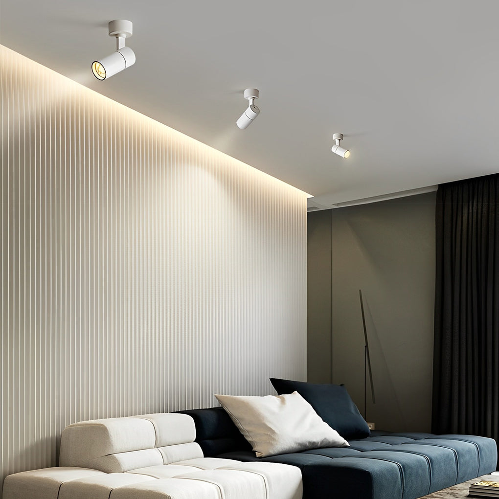 Modern Surface Mounted Spot Light with Adjustable Directional Head
