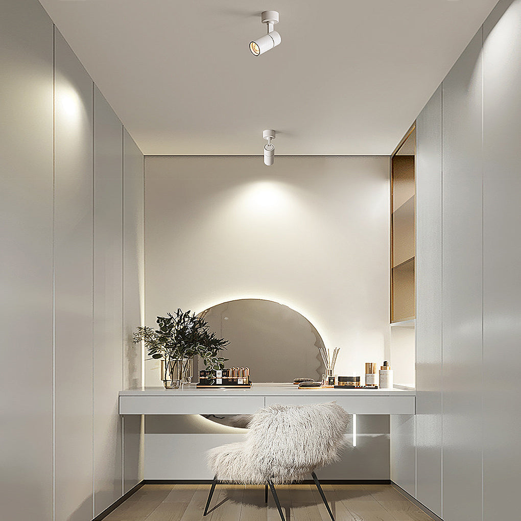 Modern Surface Mounted Spot Light with Adjustable Directional Head