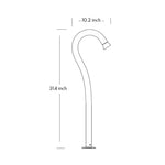 Modern LED Bollard Light for Pathways and Courtyards