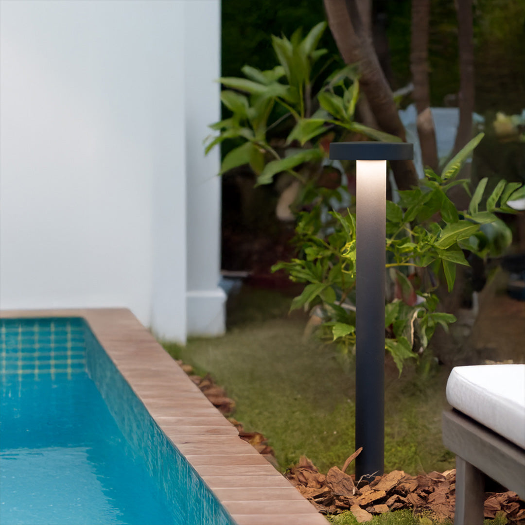 Modern LED Bollard Path Light for Outdoor Landscape Illumination
