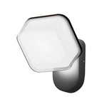 Swing Outdoor Wall Sconce in Black Aluminum with 360° Rotating Head