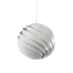 Swirl Pendant Light – Nordic Art Aluminum LED Ceiling Lamp