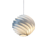 Swirl Pendant Light – Nordic Art Aluminum LED Ceiling Lamp