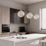 Swirl Pendant Light – Nordic Art Aluminum LED Ceiling Lamp