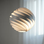 Swirl Pendant Light – Nordic Art Aluminum LED Ceiling Lamp