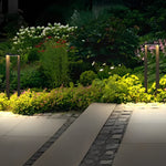 Linear LED Pathway Light – Minimalist Outdoor Landscape Lamp in Black