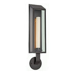 Geometric Outdoor Wall Sconce in Black or Gold, IP65 Waterproof LED