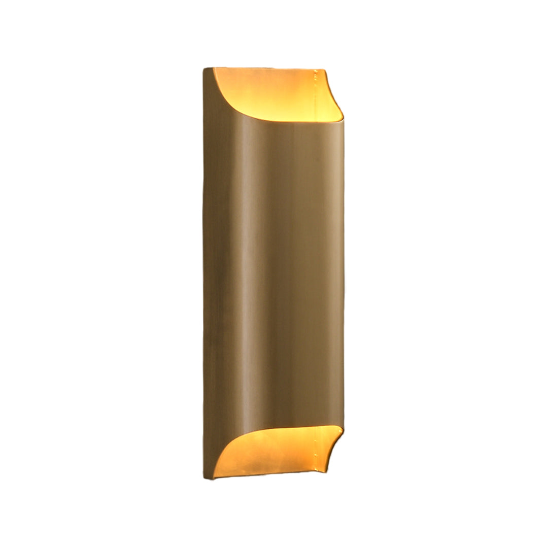 Modern Brass Up and Down Wall Sconce for Refined Interiors