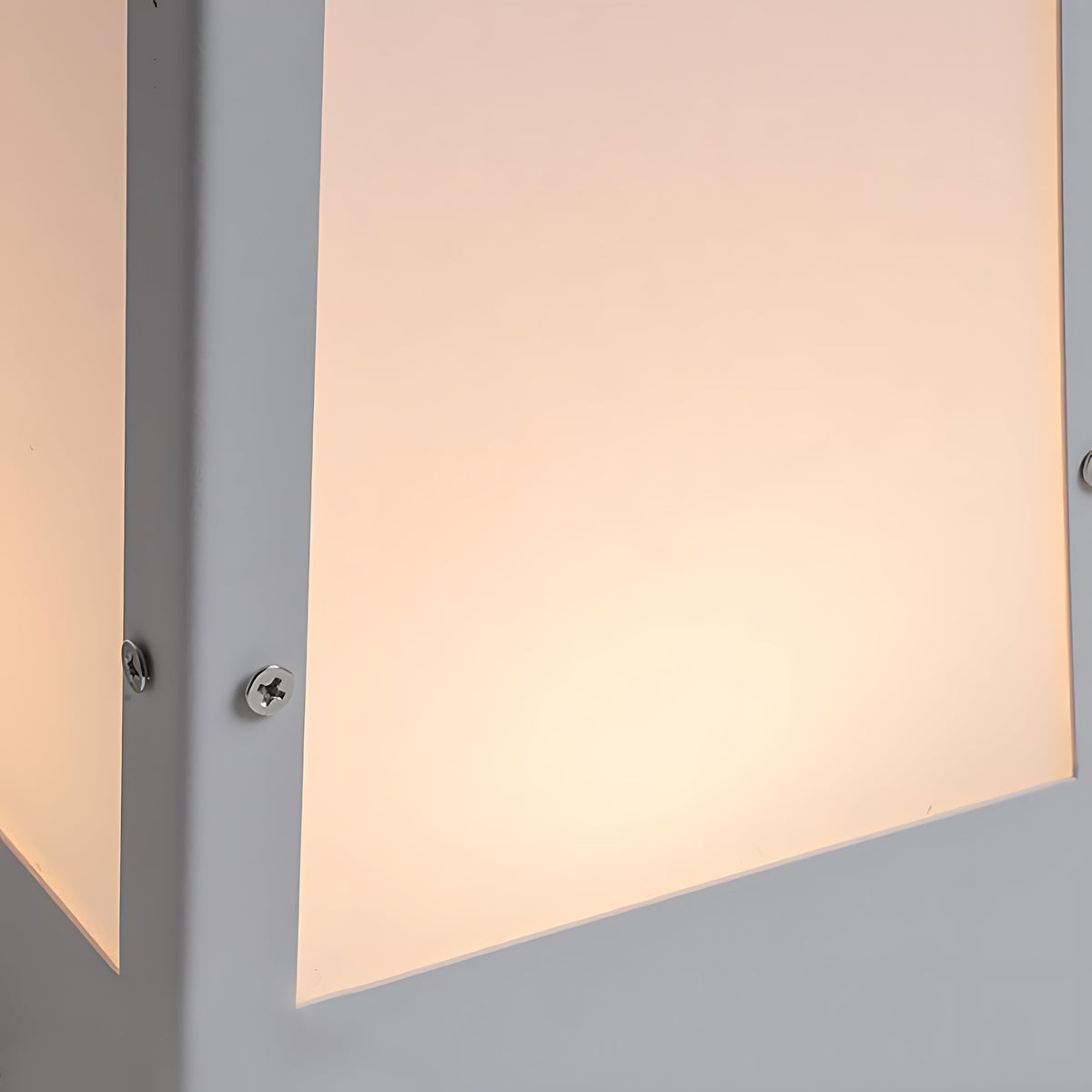 Geometric Pyramid LED Floor Lamp in Stainless Steel for Outdoor and Modern Interiors