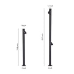 Bamboo Node LED Bollard Light — Modern Minimalist Landscape Lighting