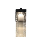 Lumière Crystal Outdoor Wall Sconce — Waterproof LED Architectural Lighting