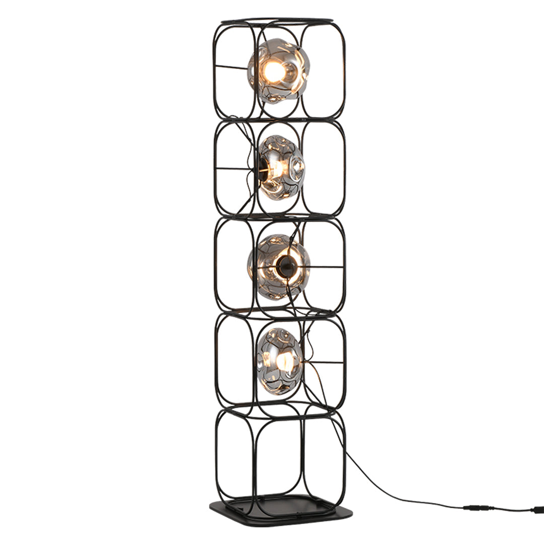 Cube LED Table Lamp – Nordic Minimalist Stackable Design