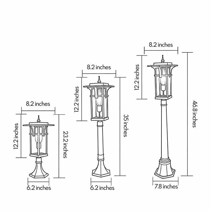 Modern Path Light Minimalist Landscape Lawn Lighting