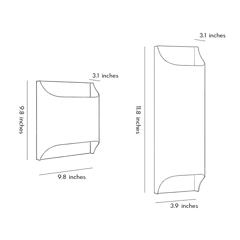 Modern Brass Up and Down Wall Sconce for Refined Interiors