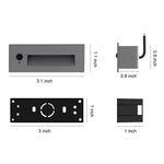 Modern Outdoor Step Lights – Embedded Aluminum Deck Lighting for Pathways
