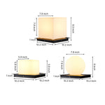Modern Outdoor Pillar Lights, IP65 Waterproof Stainless Steel Bollard Lamp
