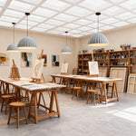 Nordic Pumpkin Felt Pendant Light with Acoustic Design