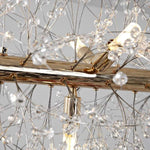 12 Light Firework Island Light G9 Led Crystal Strings Pendant Lights