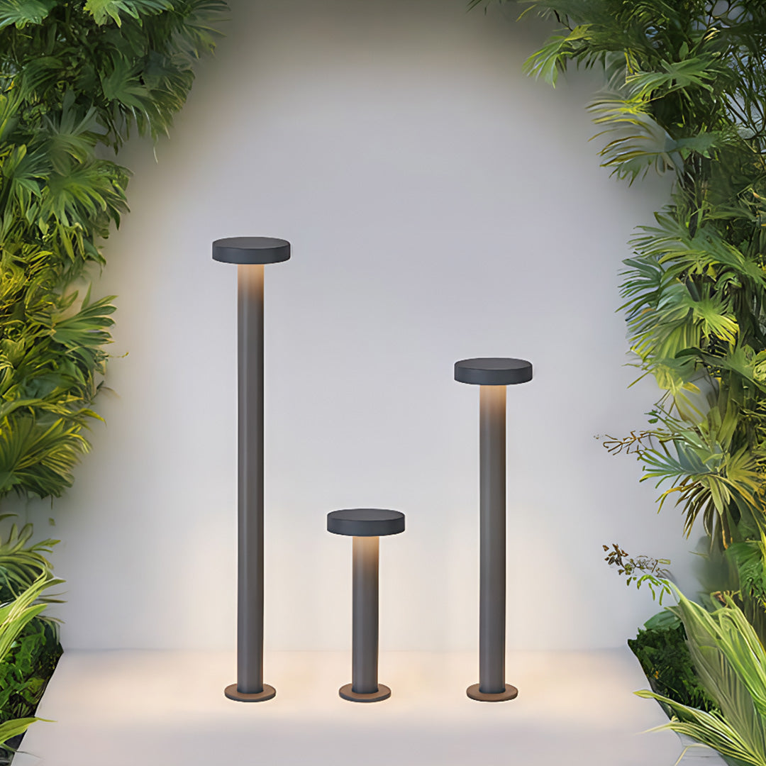 Modern LED Bollard Path Light for Outdoor Landscape Illumination
