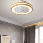 Three Level Wind Regulation Nordic Modern Ceiling Fans With Lights And Remote Control