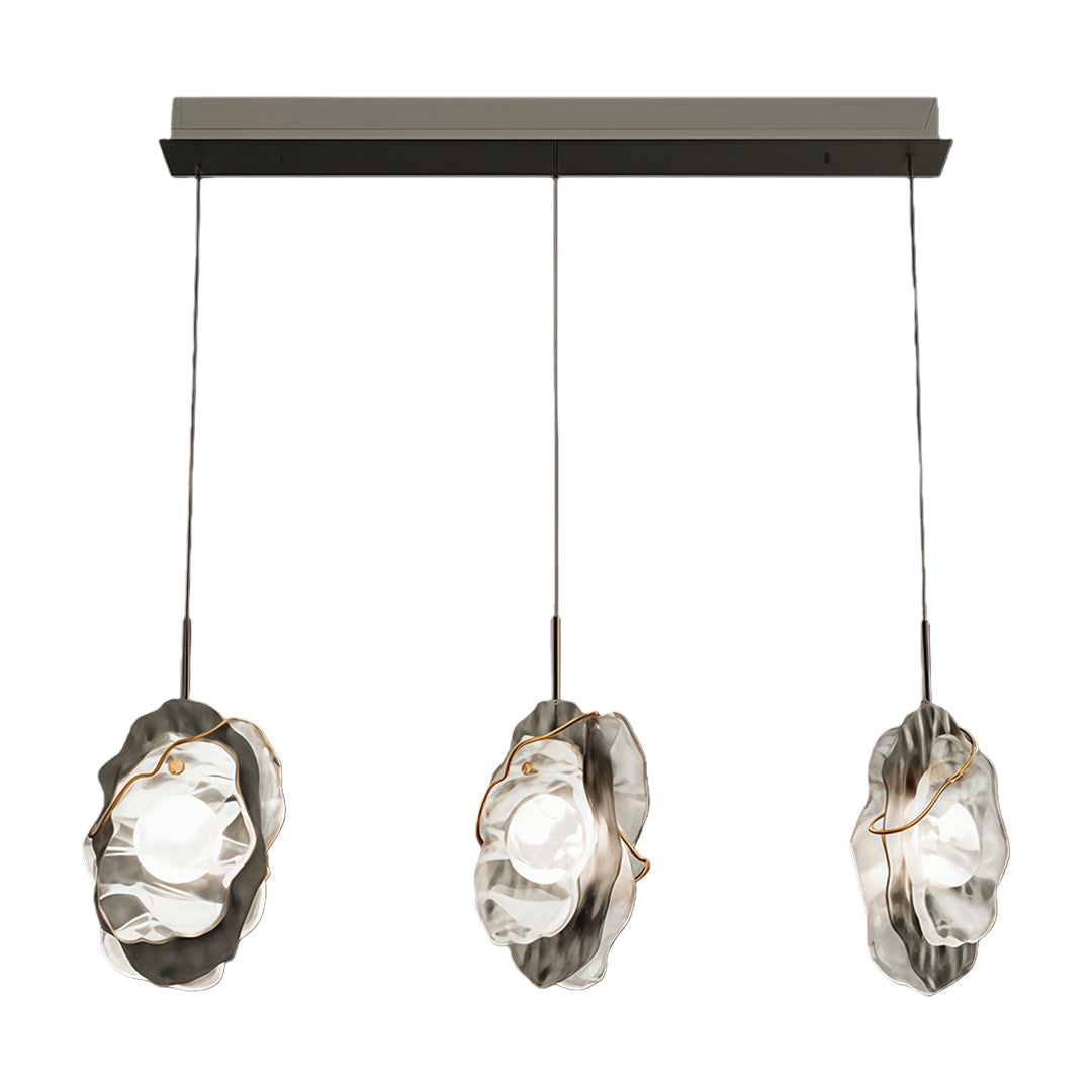 Lumina Glass Pendant Light – Minimalist Adjustable LED Ceiling Lamp