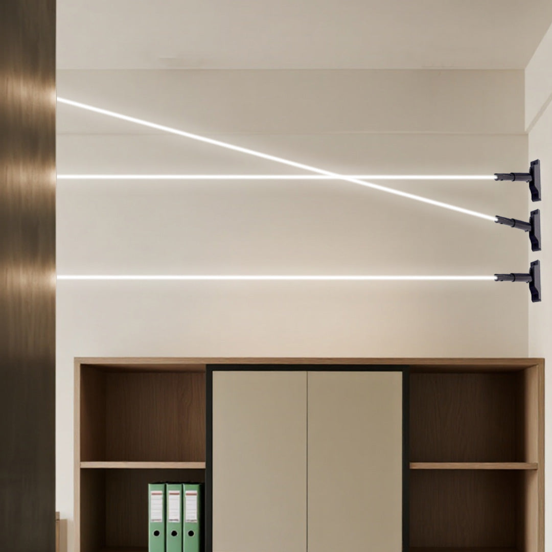 Modern Rotatable Linear LED Wall Light for Living Room and Bedroom